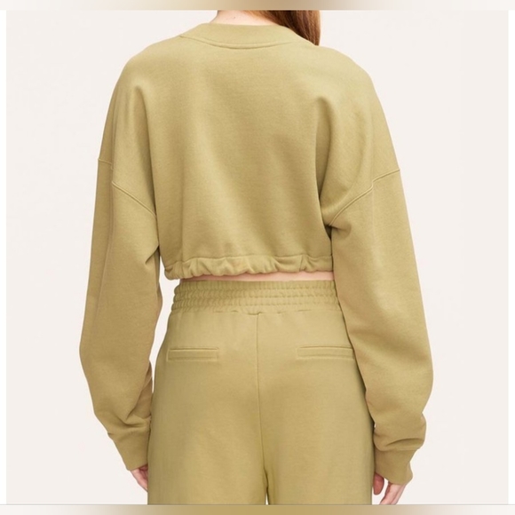 Rebecca Taylor Crop Sweatshirt - Picture 2 of 7